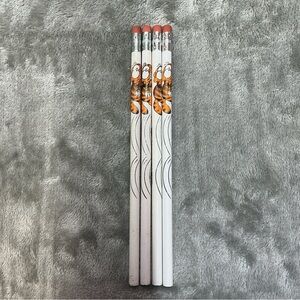 Vintage Set Of 4 Garfield Jim Davis Pencils  1978 united feature syndicate, inc